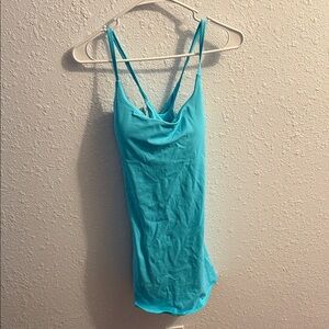 HALARA Softlyzero Plush Aqua Dress